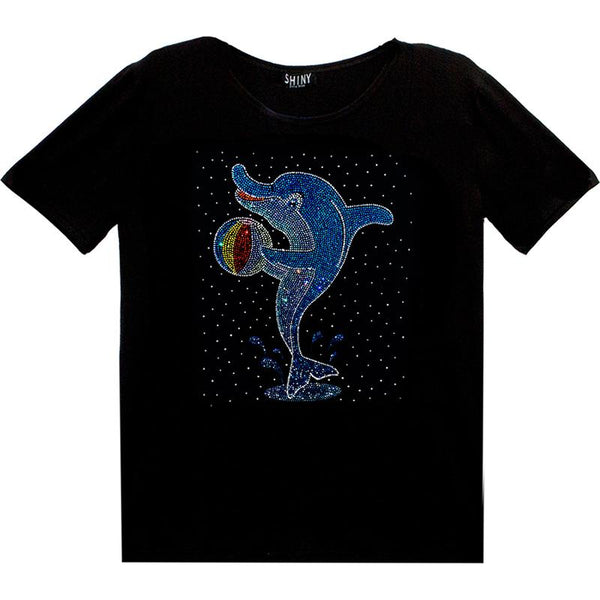 Dolphin Womens T-Shirt